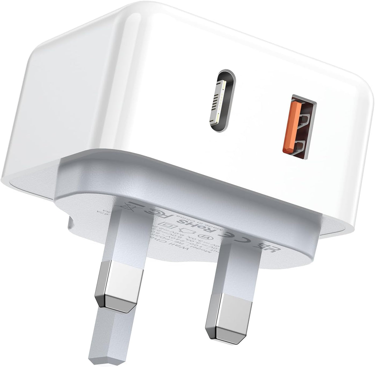 Aioneus 20W USB C Charger, Fast Charger for  iPhone 17 Air Pro Max 16 15 14, iPad Pro/Air, Galaxy S25 S24, Dell HP