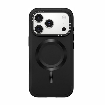 Force iPhone 17 Pro Max CASETiFY Case with Anti-Slip/Slim Fit/Compatible with Magsafe | Black