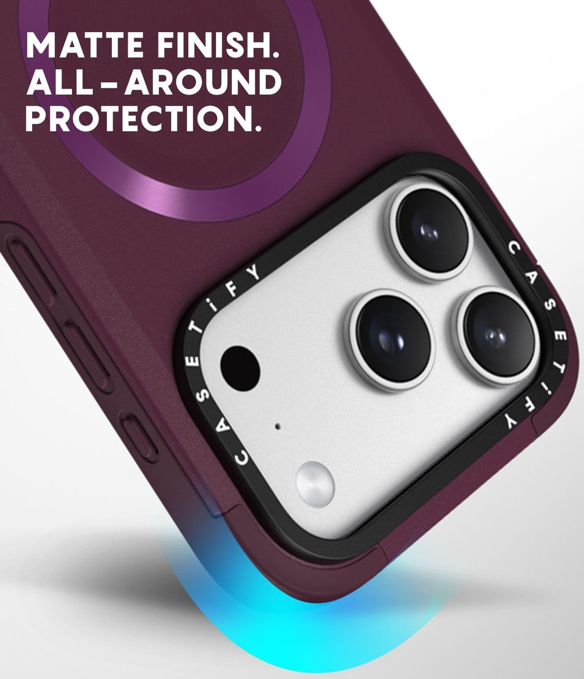 Force iPhone 17 Pro Max CASETiFY Case with Anti-Slip/Slim Fit/Compatible with Magsafe | Mulberry